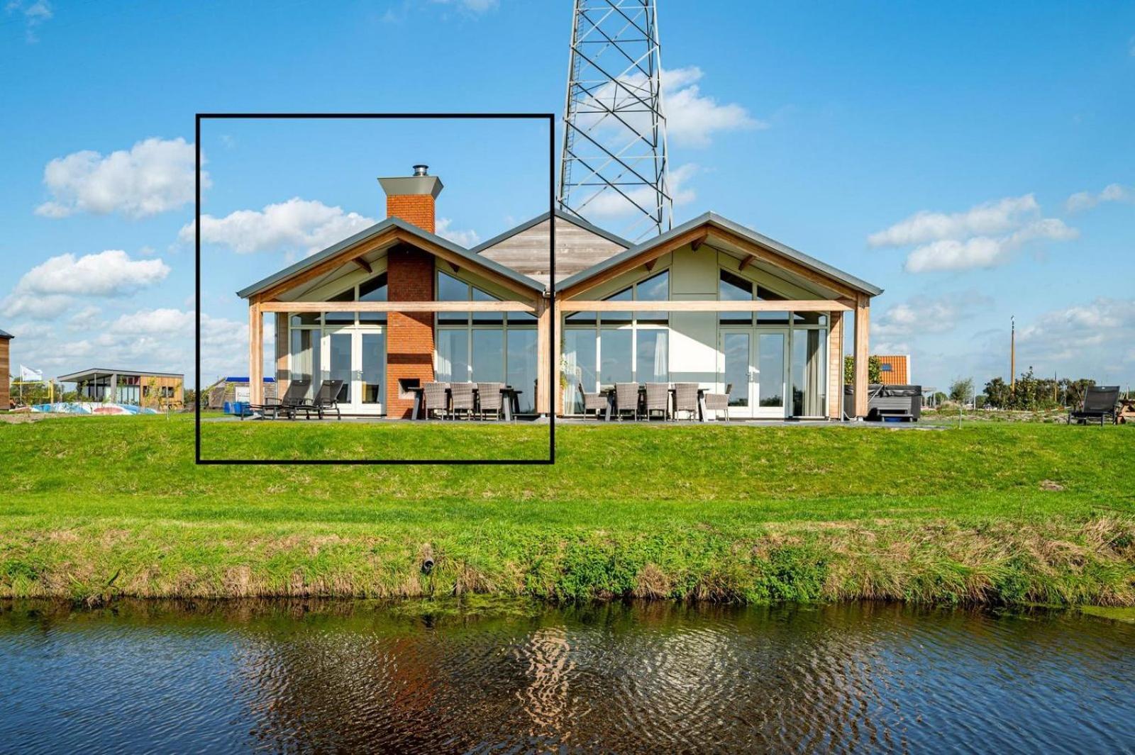 Recreatiepark Tusken De Marren Hotell Akkrum Exteriör bild