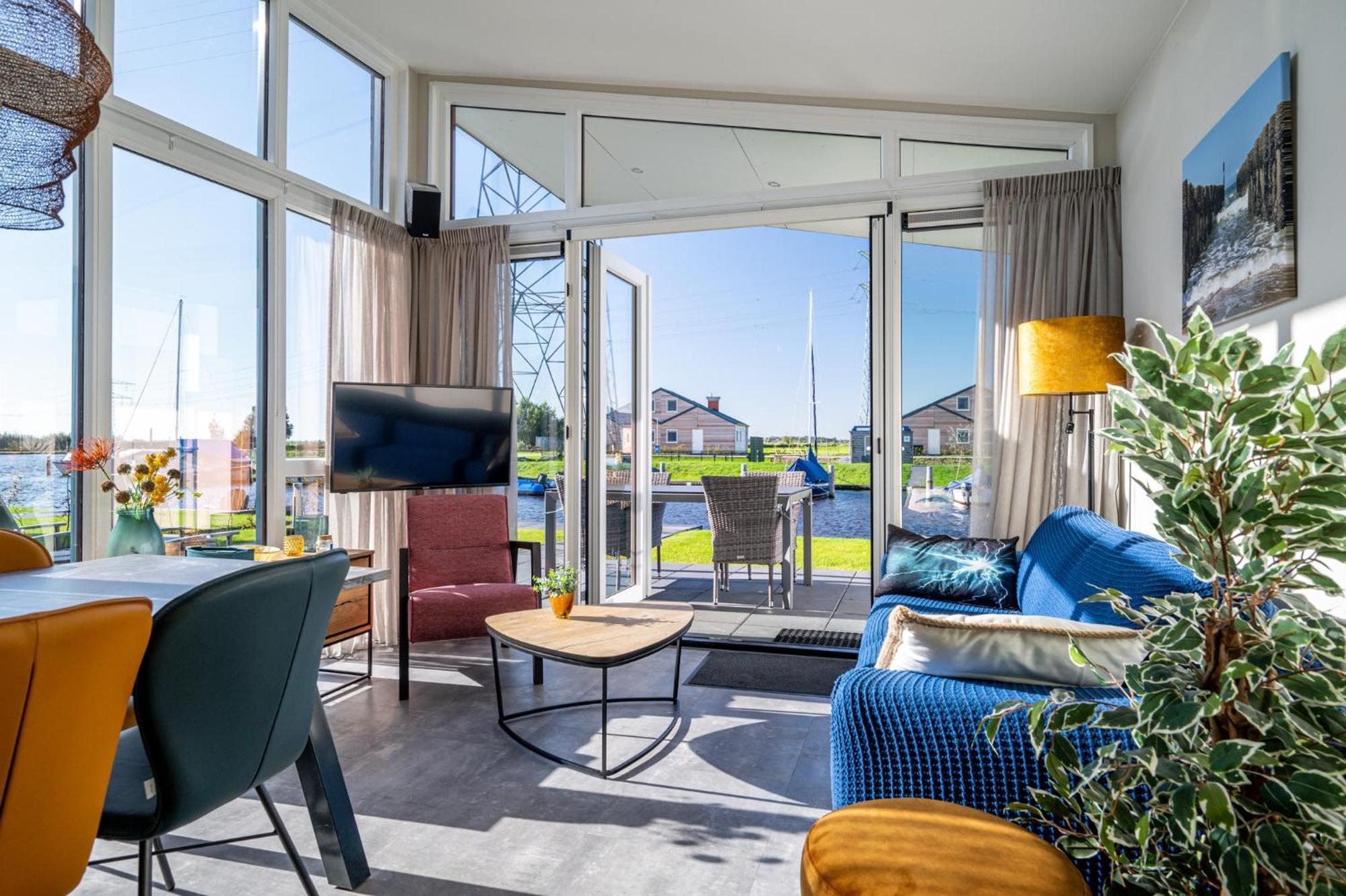Recreatiepark Tusken De Marren Hotell Akkrum Exteriör bild